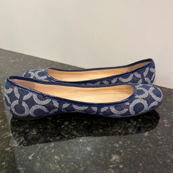 Coach monogram ballet flats, Adessa, size 6.5 - Picture 7 of 11